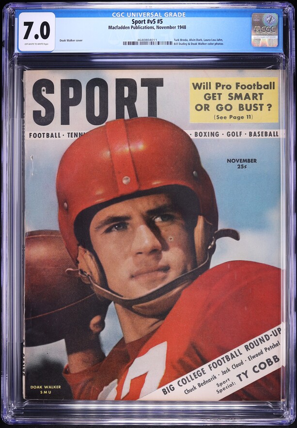 Sport #v5 #5 (Macfadden Publications, 1948) CGC 7.0 Off-White To White Pages