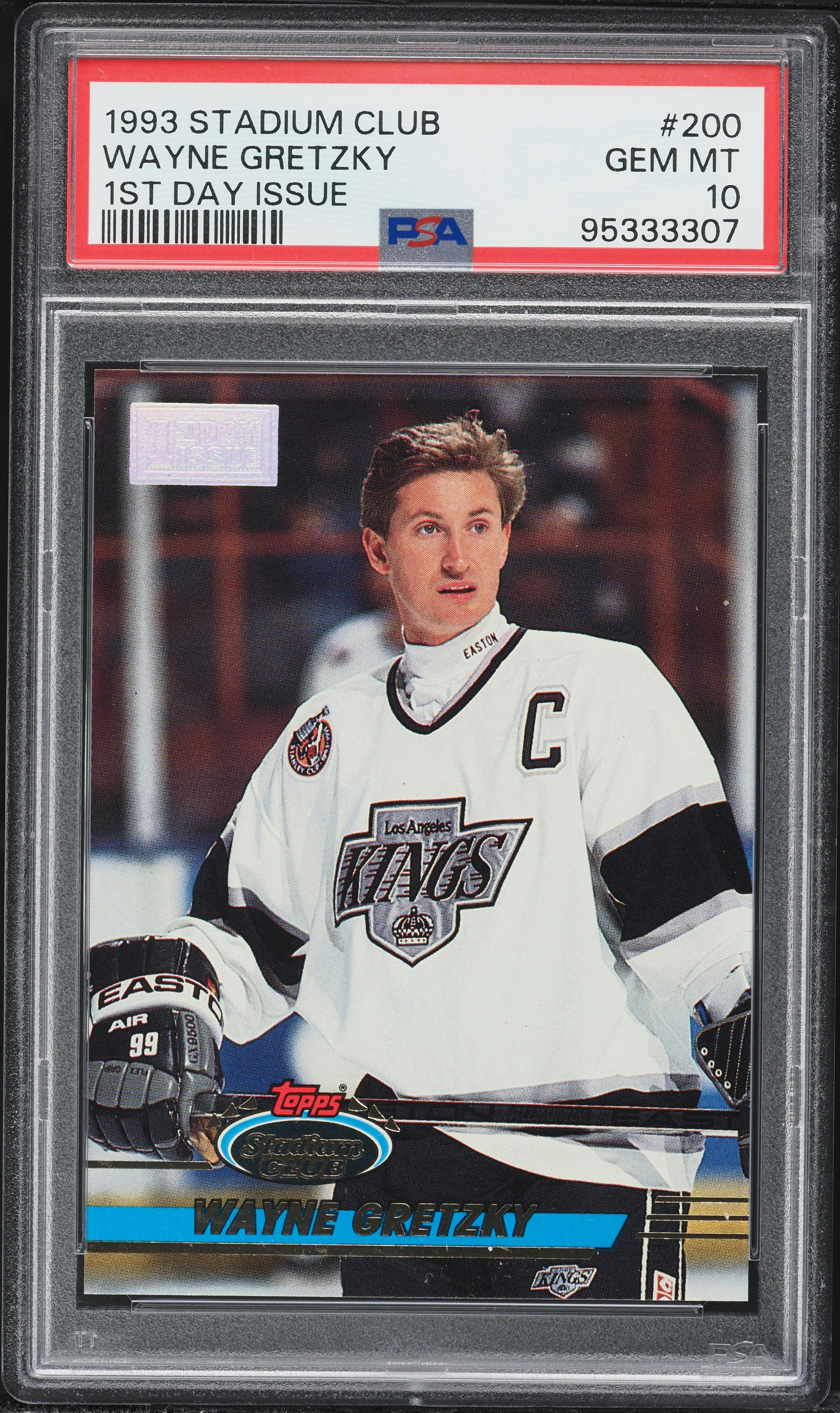 1993 Stadium Club 1st Day Issue Wayne Gretzky #200 PSA 10 GEM MINT