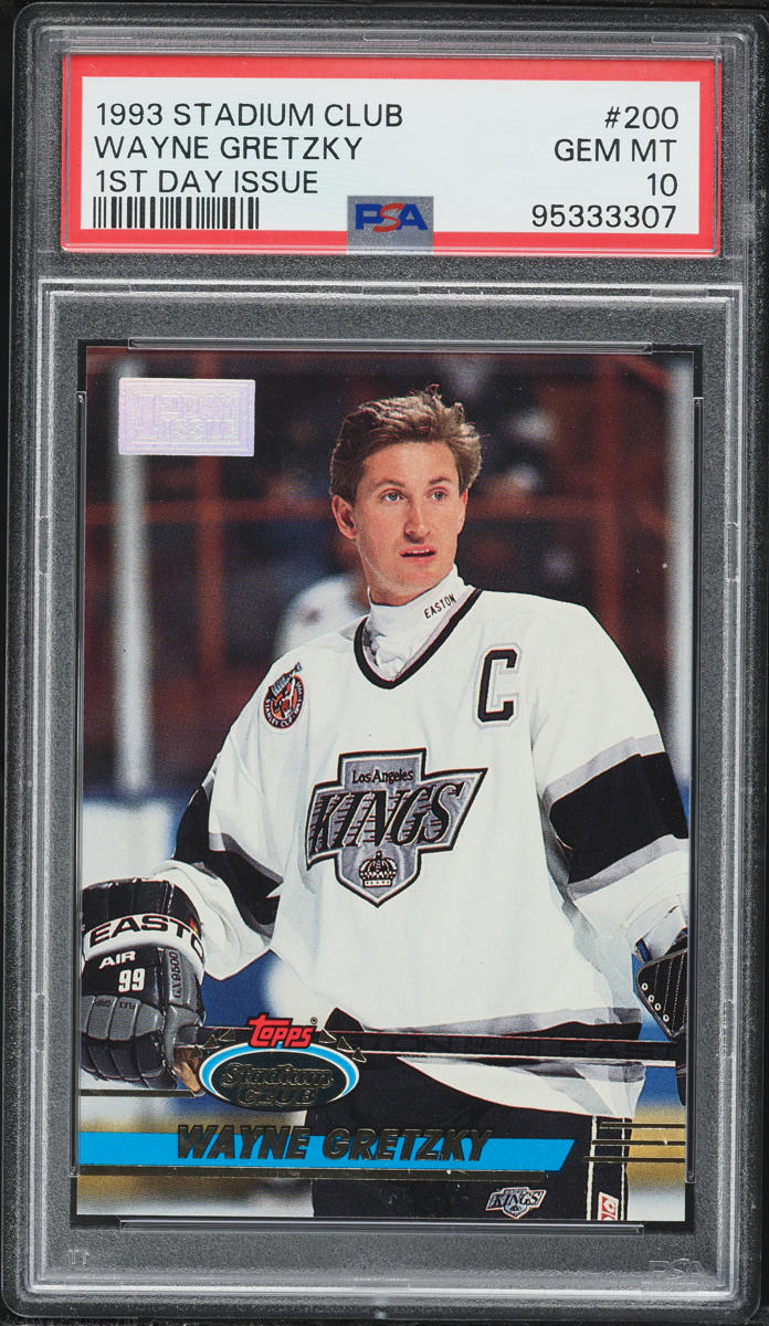 1993 Stadium Club 1st Day Issue Wayne Gretzky #200 PSA 10 GEM MINT