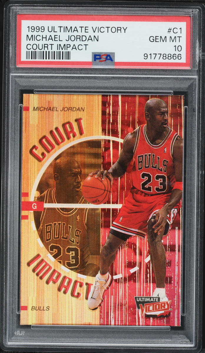 1999 Ultimate Victory Court Impact Michael Jordan #C1 PSA 10 GEM MINT