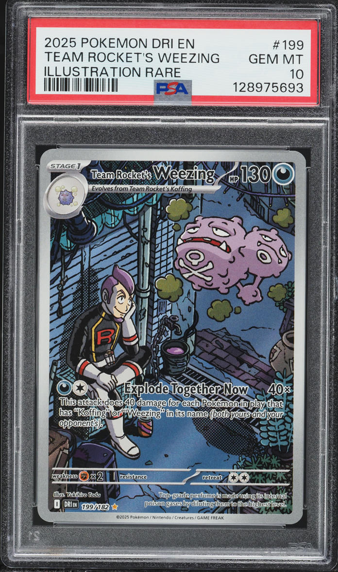 2025 Pokemon SV Destined Rivals Illustration Rare Team Rocket's