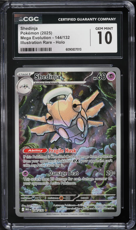 pokemon card shedinja Shedinja 144/132 MEG, Pokemon TCG English
