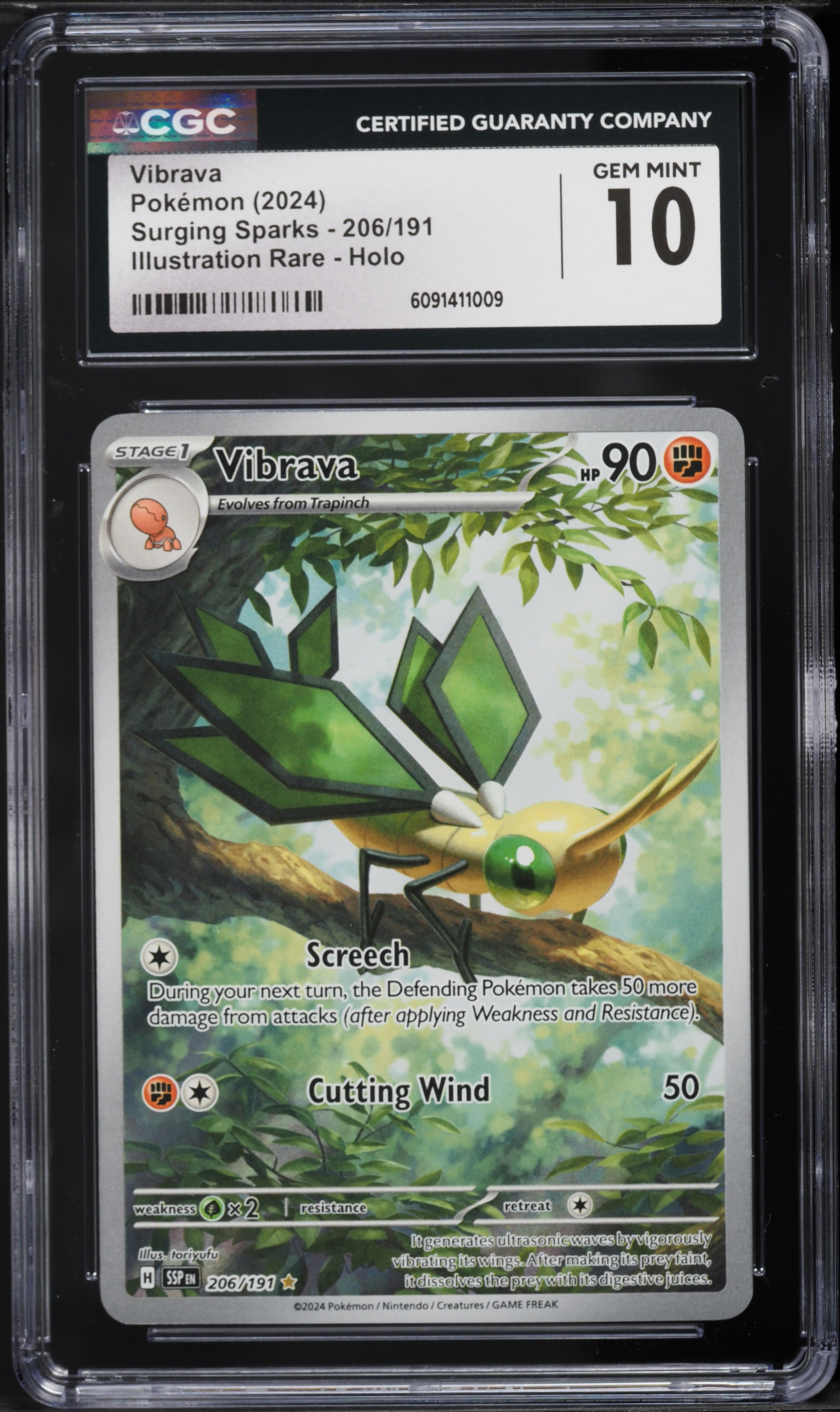 2024 Pokemon Scarlet & Violet Surging Sparks Illustration Rare