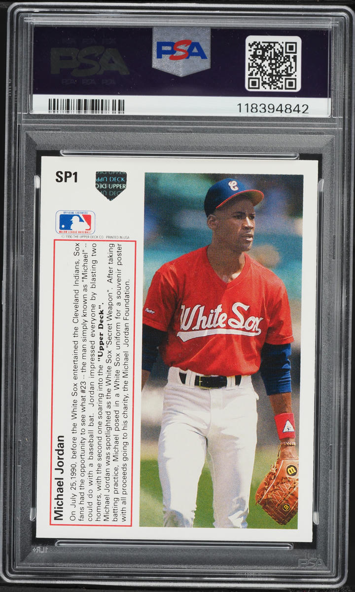 1991 Upper Deck Michael Jordan ROOKIE #SP1 PSA 10 GEM MINT