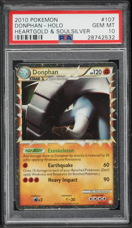 2021 Pokemon Japanese 25th Anniversary Promo Holo Prime Donphan #19 PSA 10  GEM MINT on Fanatics Collect
