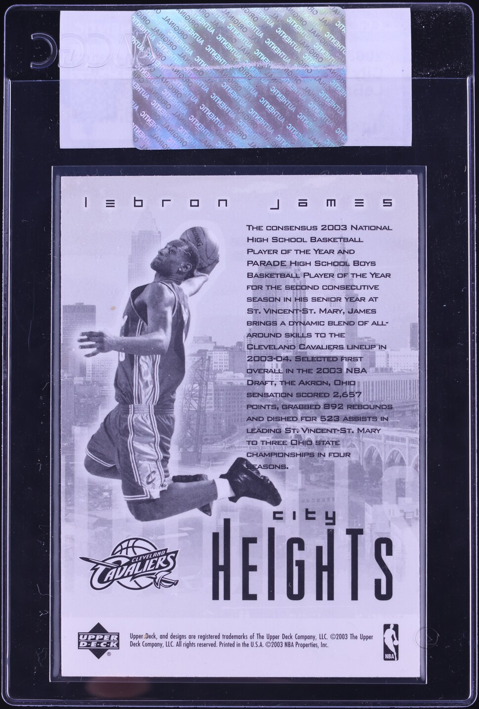 lebron james city heights