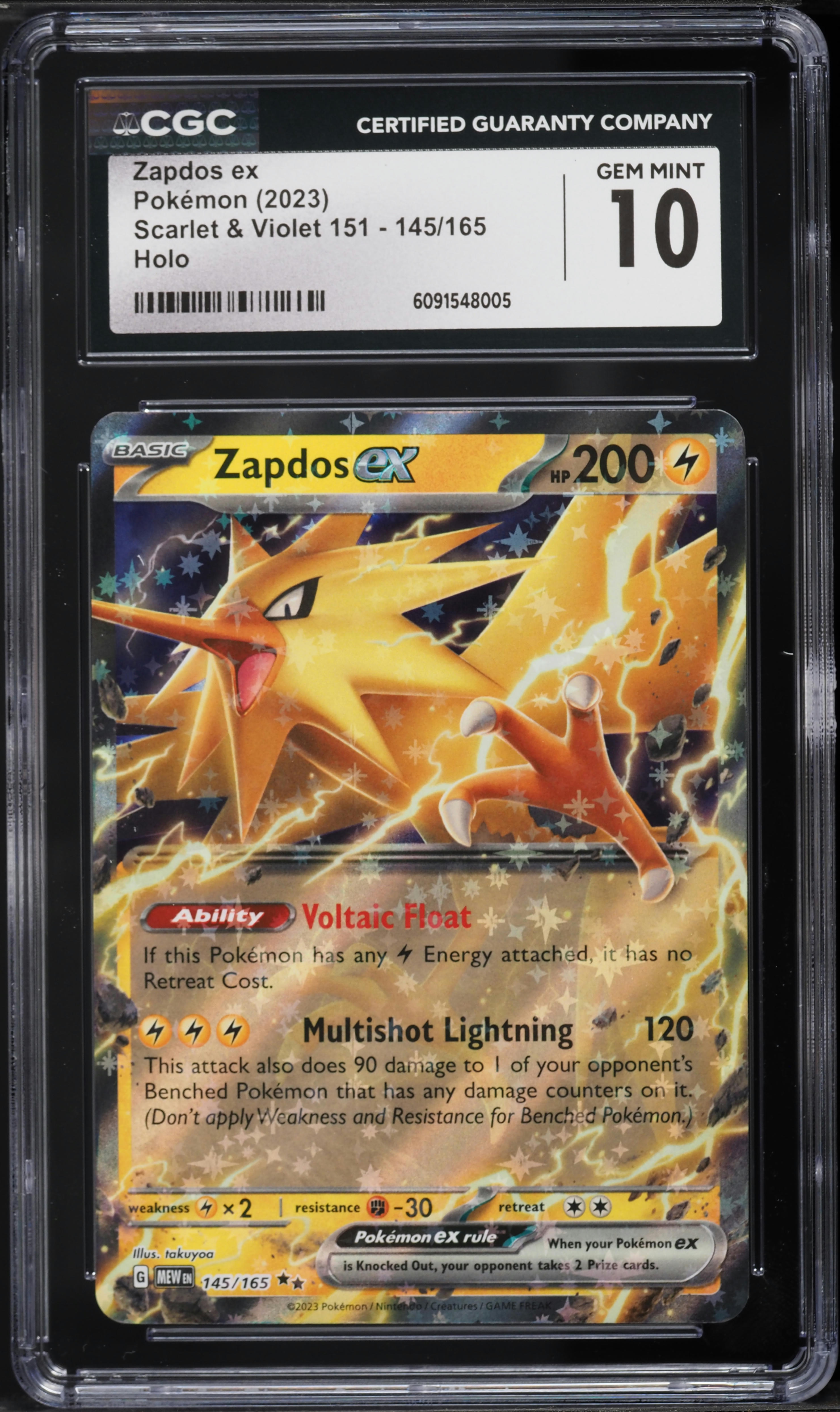 zapdos pokemon card ex 151: Zapdos ex Collection – Fabled Tavern main image 0