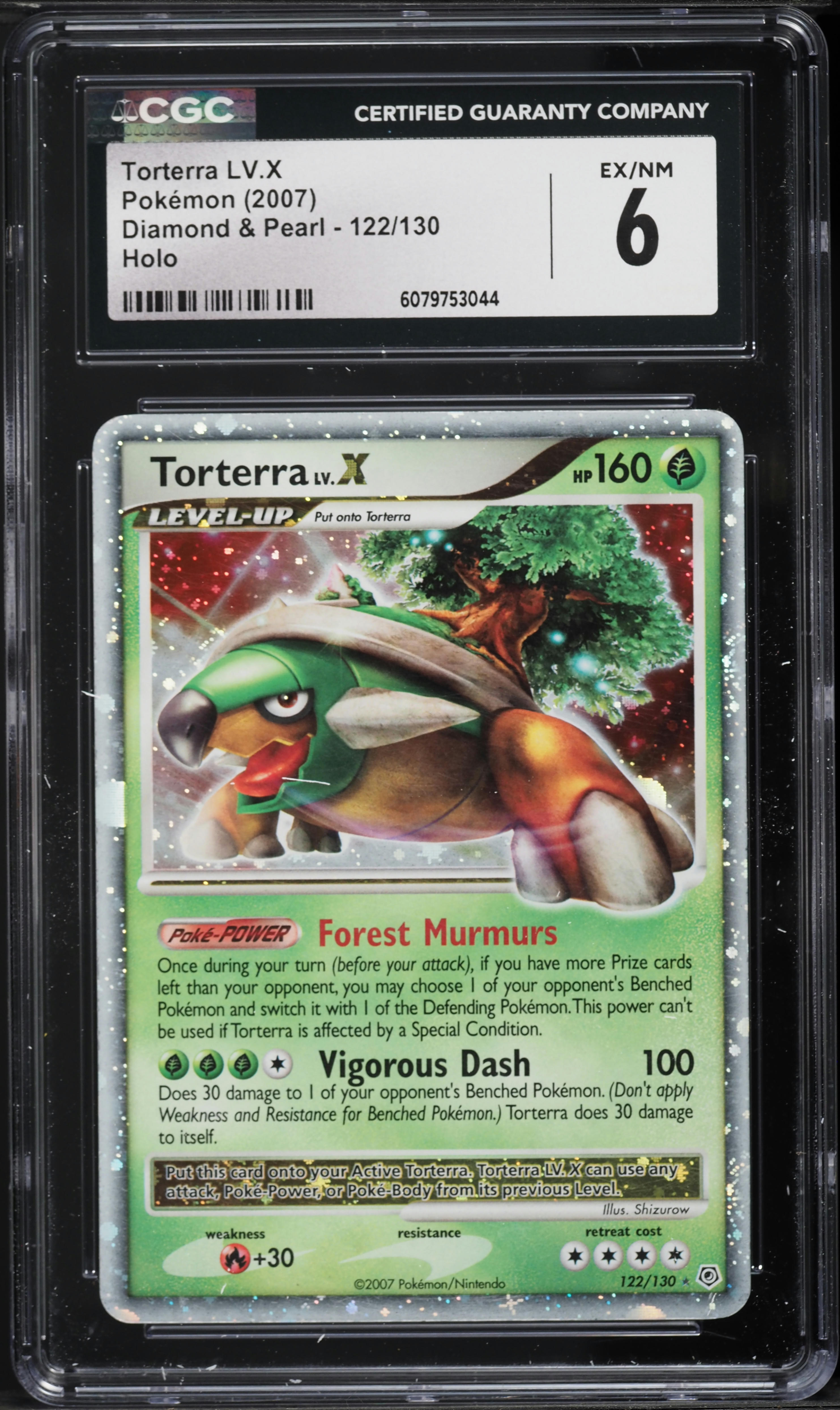2007 Pokemon Diamond & Pearl Holo Torterra Lv X #122 CGC 6 EXMT on Fanatics  Collect