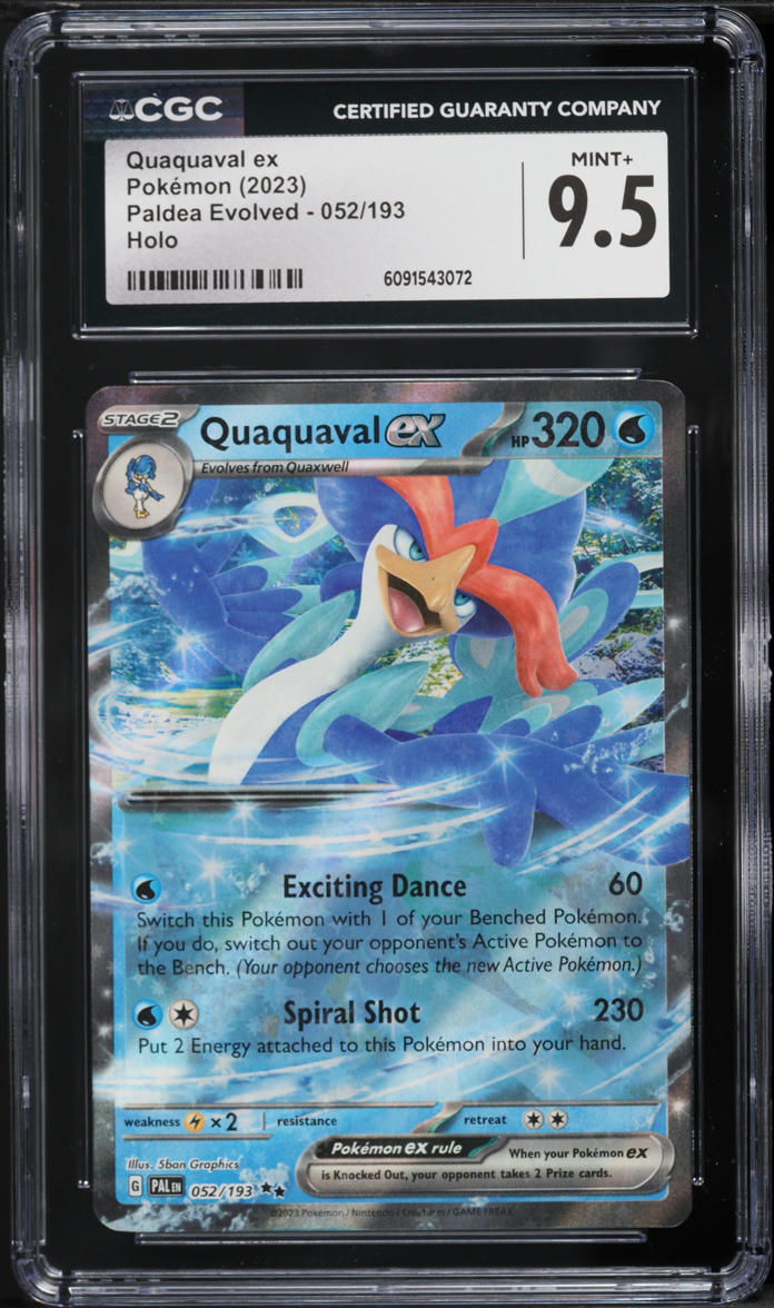 quaquaval ex pokemon card value SV4a] 043/190RR When Pokemon Pokmon TCG: Scarlet & Violet-Paldean