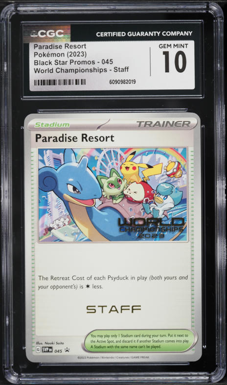 2025 Pokemon Korean SV Promo World Championships '25 Paradise
