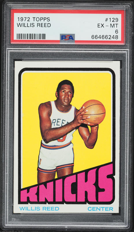 1969 Topps Basketball Willis Reed ROOKIE #60 PSA 10 GEM MINT on