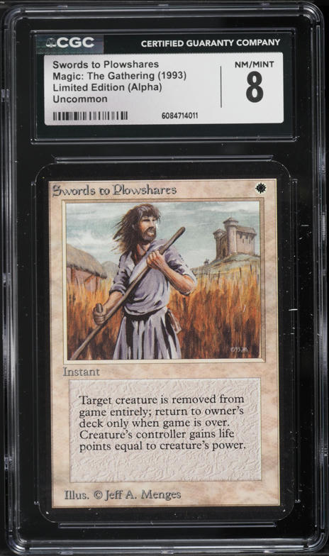 1993 Magic The Gathering MTG Alpha Dual Land Taiga R L PSA 10 GEM