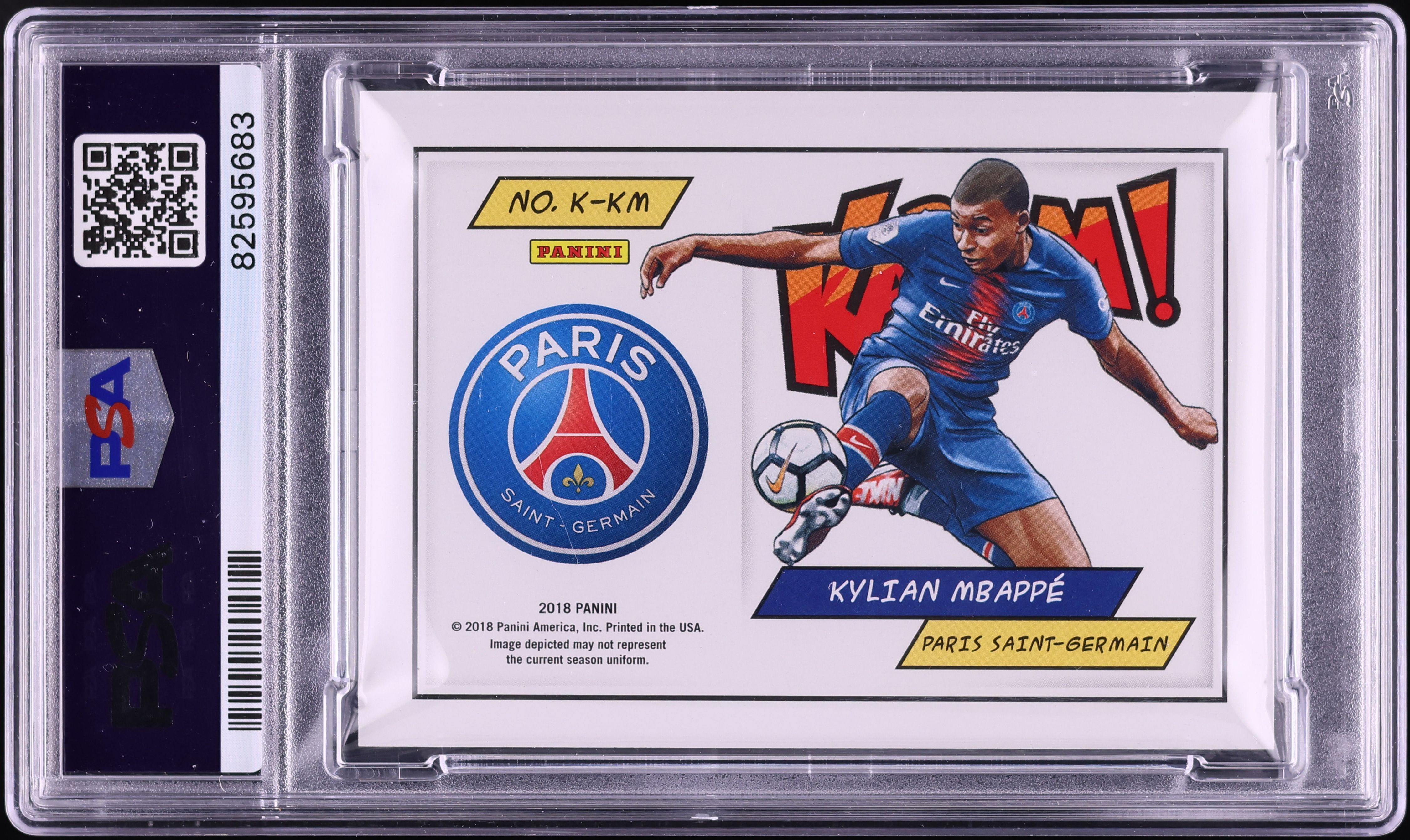 PSA9 RC mbappe panini 2018 W杯 PSA9 RC mbappe panini 2018 W杯 Kylian Mbappe Rookie Card 2018