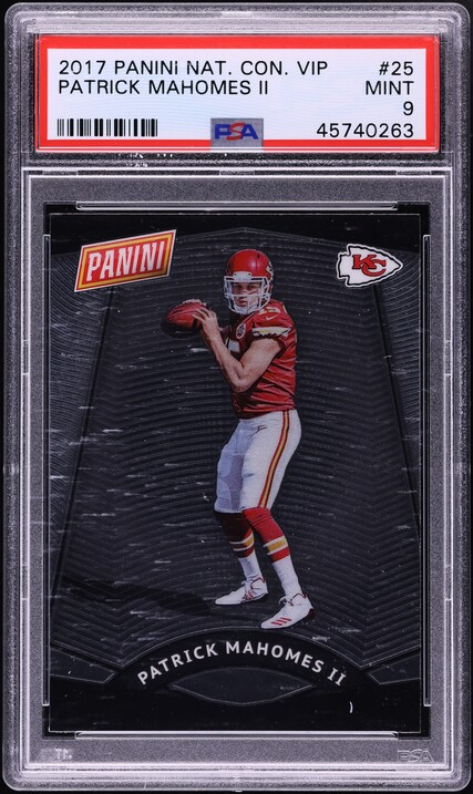 2017 Panini National Convention VIP Patrick Mahomes II ROOKIE #25