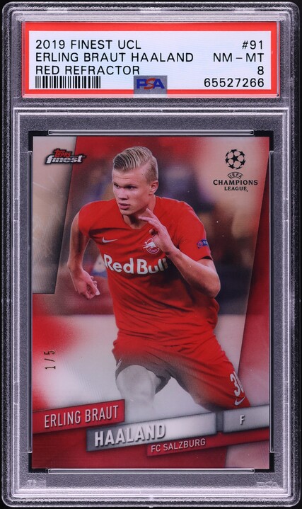 その他 haaland psa9 2019 2019 Topps Chrome Bundesliga Orange Refractor Erling Haaland RC
