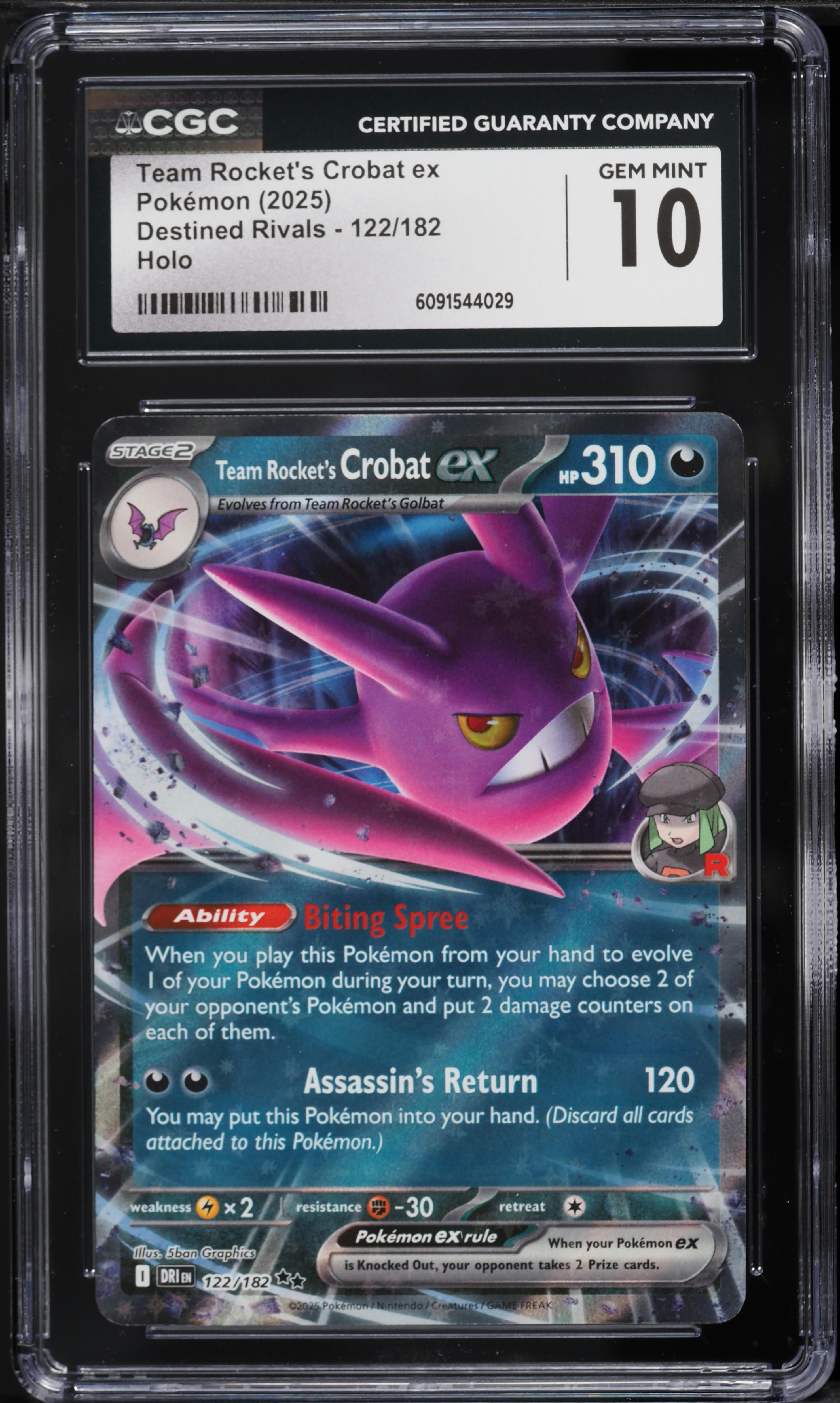 2025 Pokemon Scarlet & Violet Destined Rivals Holo Team Rocket's