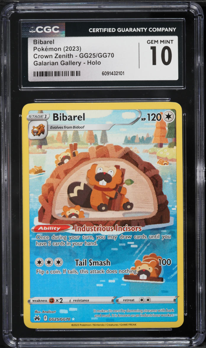 pokemon card bibarel Pokemon Diamond and Pearl Stormfront Card main image 0