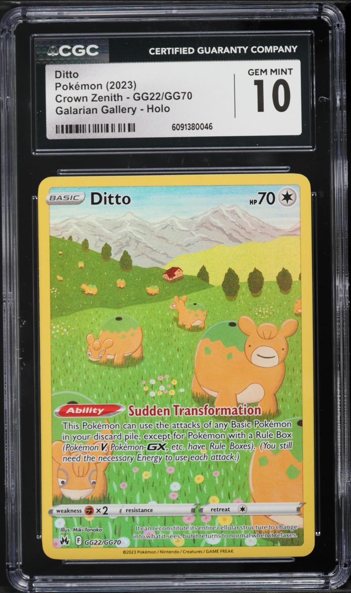 ditto gx pokemon card gold - GO [HOLO] cementing its place as a must Ditto 107/159 Pokmon Prize Pack