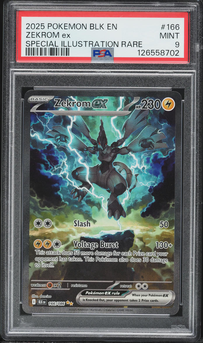 2025 Pokemon Scarlet & Violet Black Bolt Special Illustration Rare
