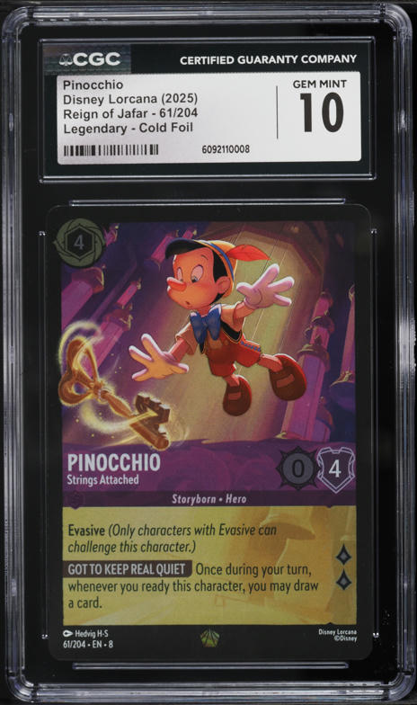 pinocchio lorcana card - Rise of the Floodborn - Jiminy Cricket Text() function init checkOverflow(cardText)) return showMore.classList.remove(d Only 8 days left until