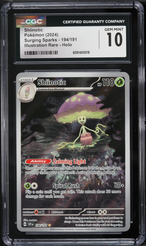 194 191 pokemon card Amazon.com: Pokemon - Cetitan 201/191 - Surging Sparks main image 1