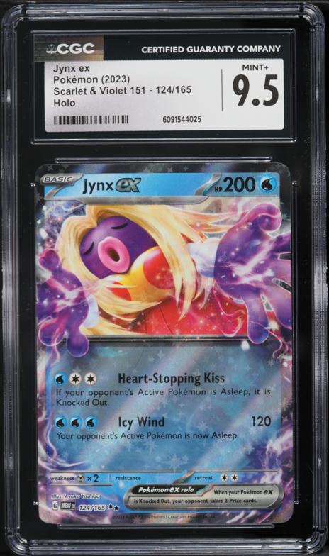 2023 Pokemon Japanese Scarlet & Violet Card 151 Full Art Jynx ex #193 CGC 8  NM-MT on Fanatics Collect