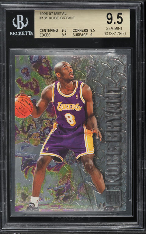 1996 Topps Draft Redemption Kobe Bryant ROOKIE #DP13 PSA 9 MINT on