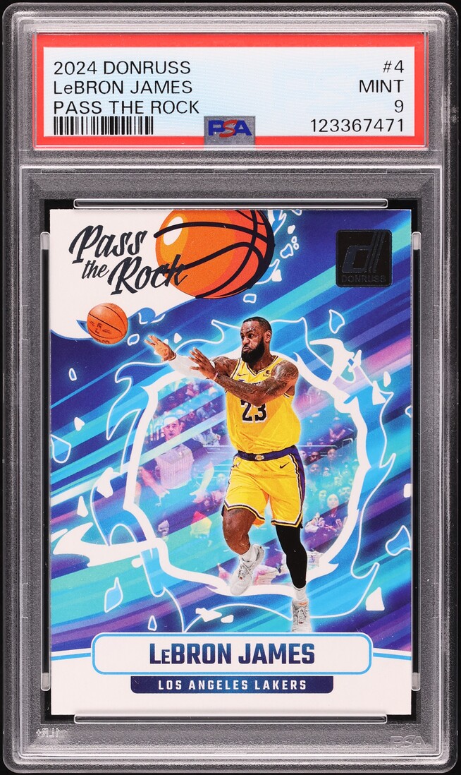 lebron james graded cards 2024 Topps Now Olympics LeBron James #4 Basketball Card