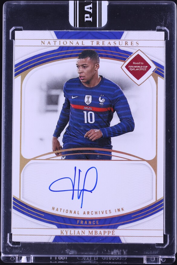 2022 Panini FIFA World Cup Qatar Stickers Gold Border Kylian