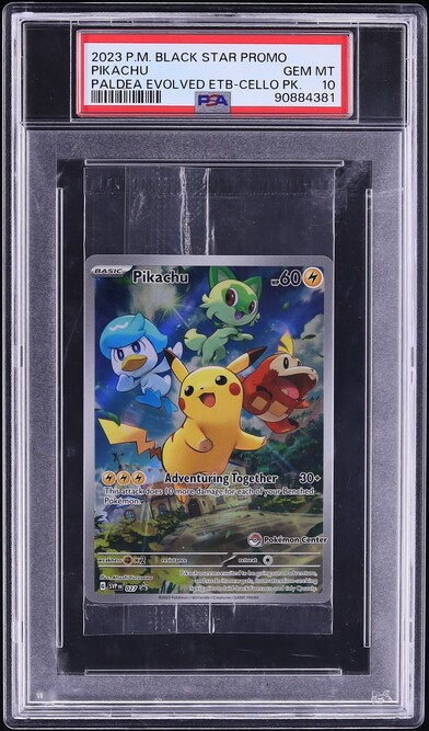 2023 Pokemon SV Black Star Promo Paldea Evolved Center ETB Sealed