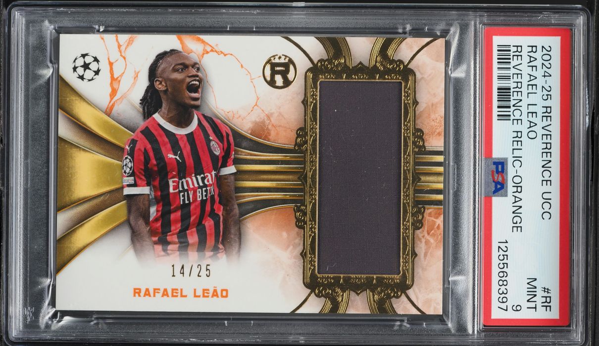 2024 Topps Reverence UEFA Club Competitions Relic Orange Rafael
