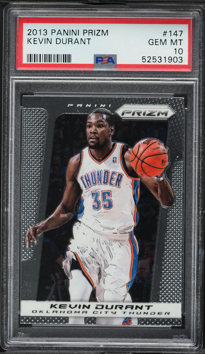 2013 Panini Prizm Kevin Durant #147 PSA 10 GEM MINT