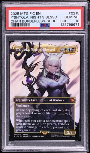 2025 Magic The Gathering Final Fantasy Borderless Surge Foil Y