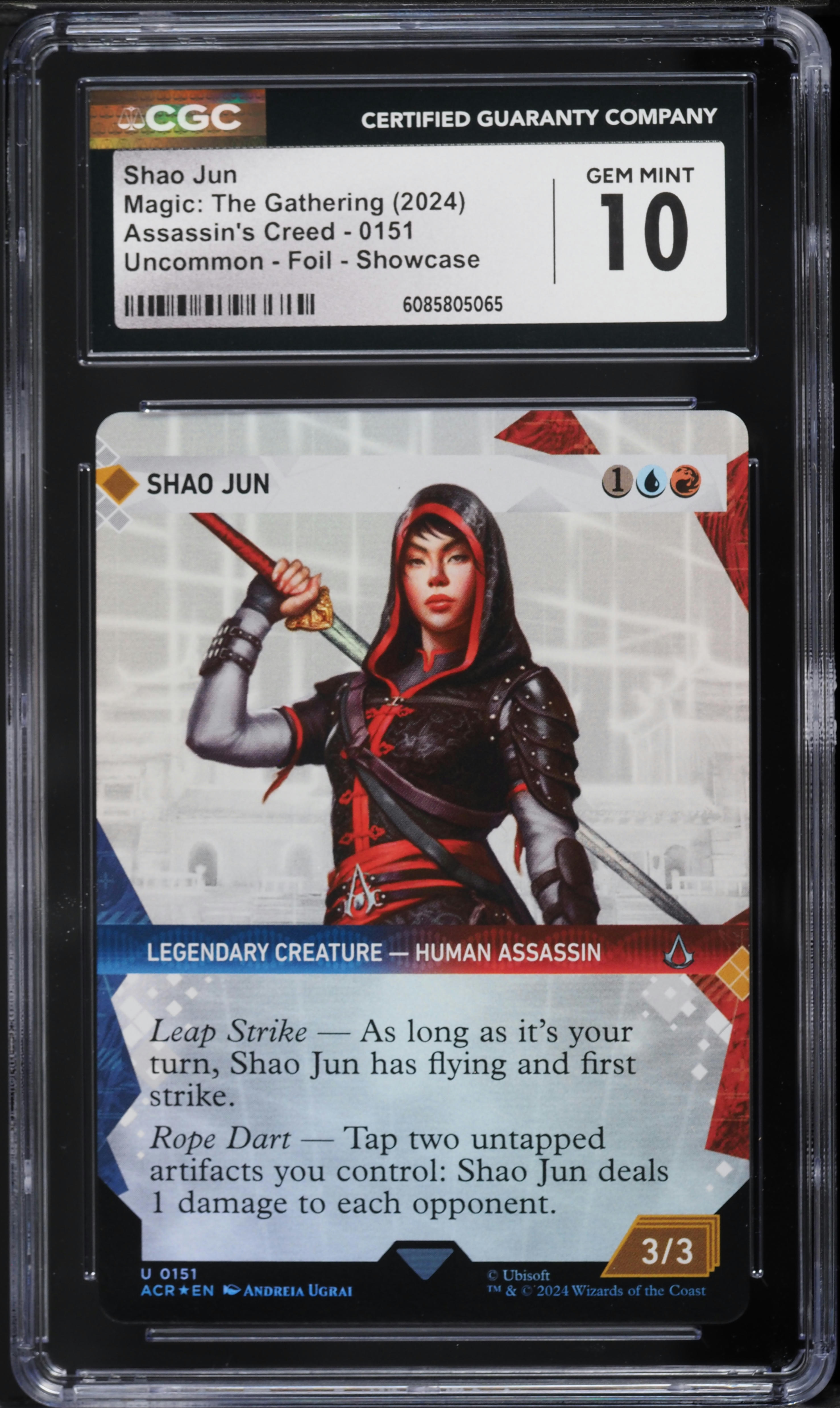 2024 Magic The Gathering MTG Assassin's Creed Showcase Foil Shao