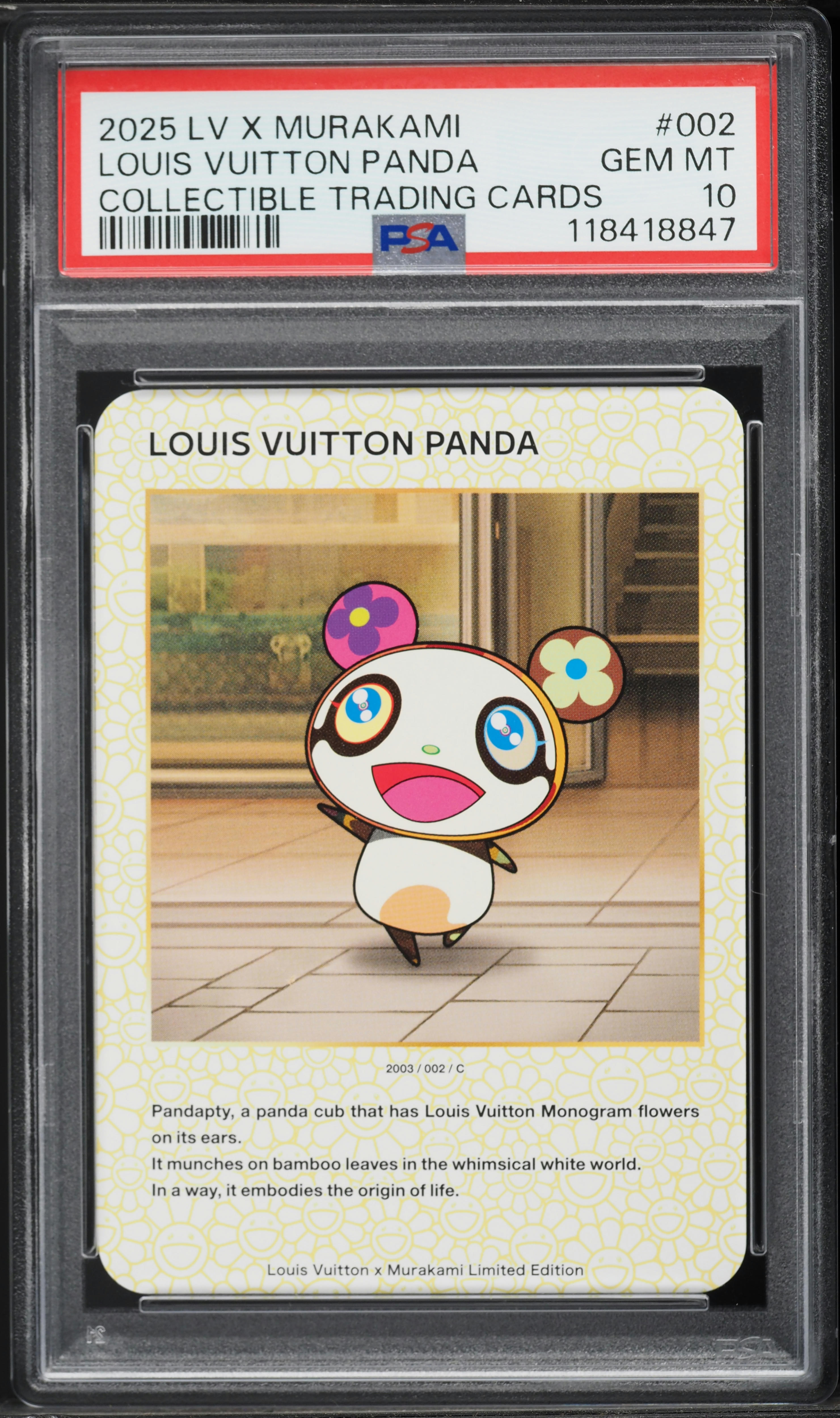 2025 Louis Vuitton X Murakami Collectible Louis Vuitton Panda #2