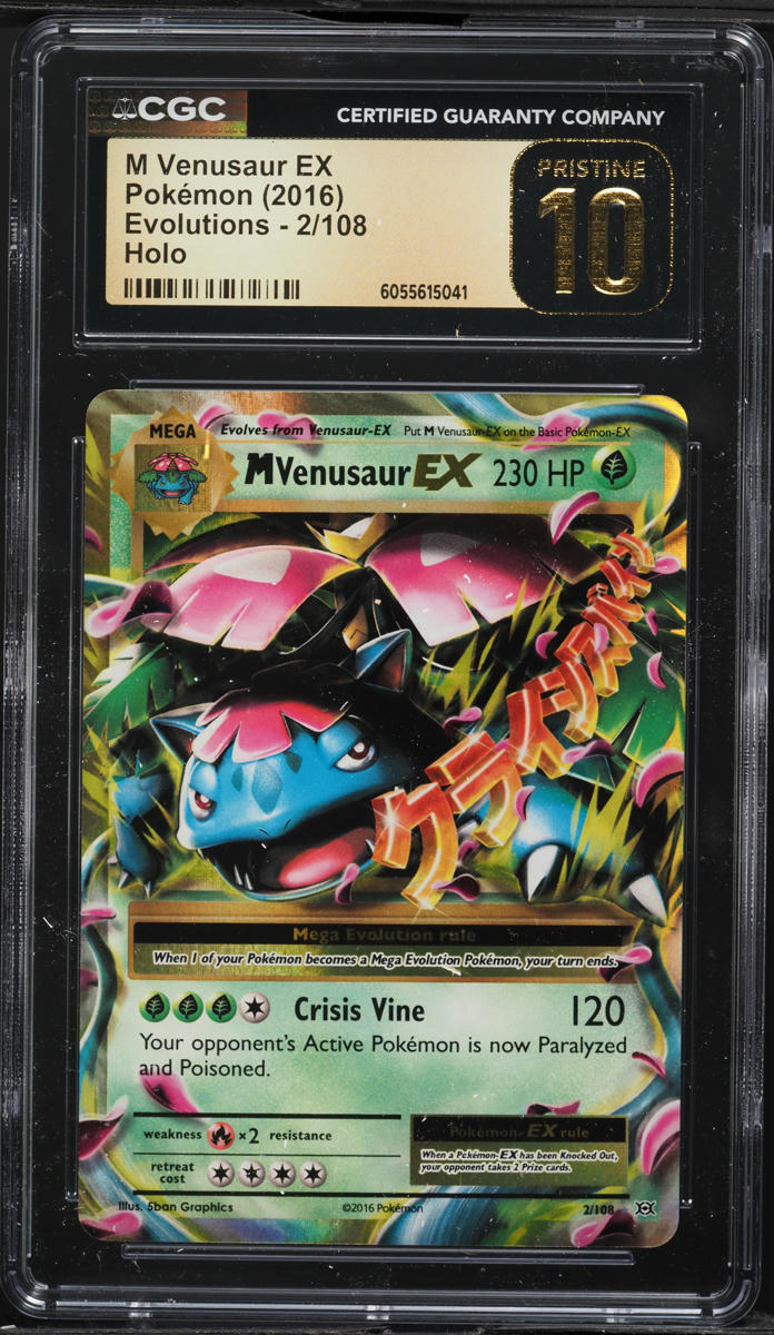 crisis vine pokemon card price - M/Mega Venusaur-EX (2/108) - XY Evolutions your opponent takes 2 Prize cards. M Venusaur EX #100 Prices