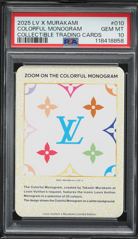 2025 Louis Vuitton X Murakami Collectible Aya Childhood #6 PSA 10