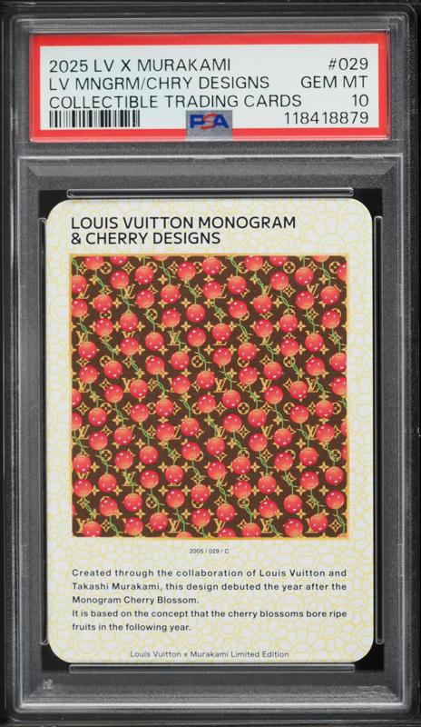 2025 Louis Vuitton X Murakami Collectible Panda And Aya #9 PSA 10