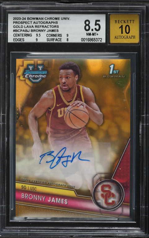 その他 2004-2005 Bowman lebron james GOLD SGC 8 LeBron James [Gold] #23 Prices | 2004 Bowman | Basketball Cards