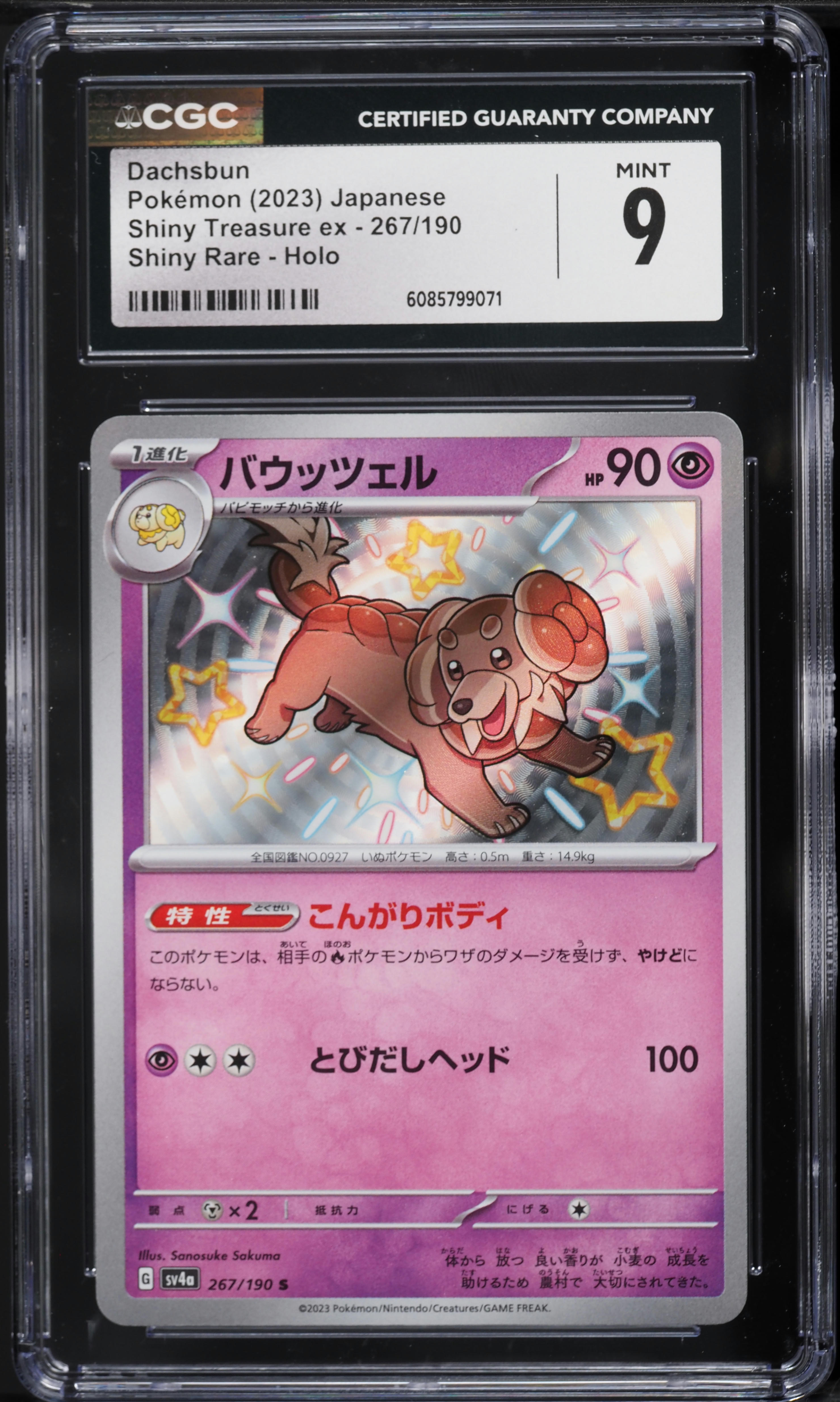 2023 Pokemon Japanese Scarlet & Violet Shiny Treasure ex Holo