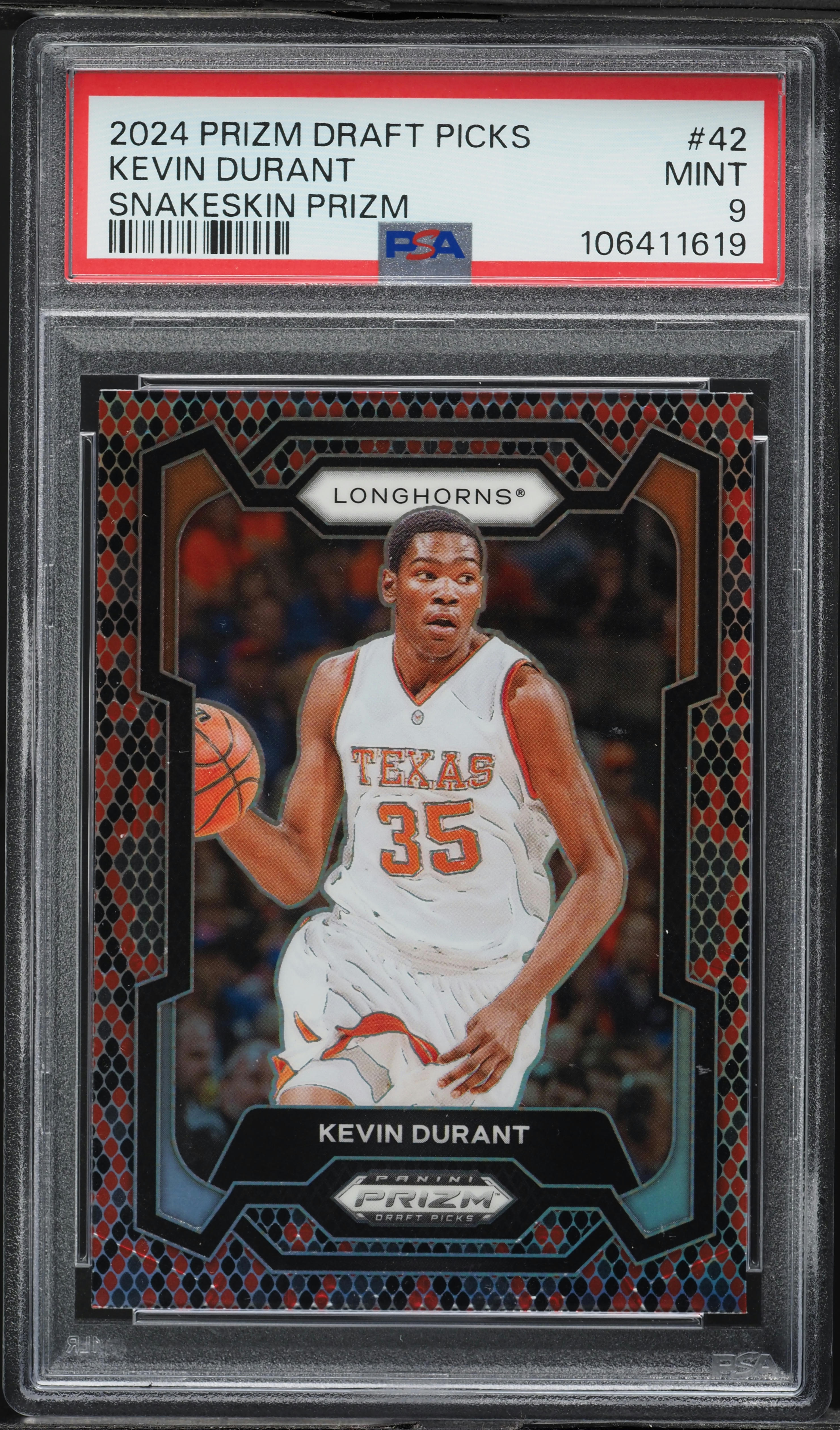 Kevin Durant BGS9.5 prizm!! 早い者勝ちです！ Kevin Durant 2024 Prizm #5 Prizmania /(SSP) Price Guide - Sports