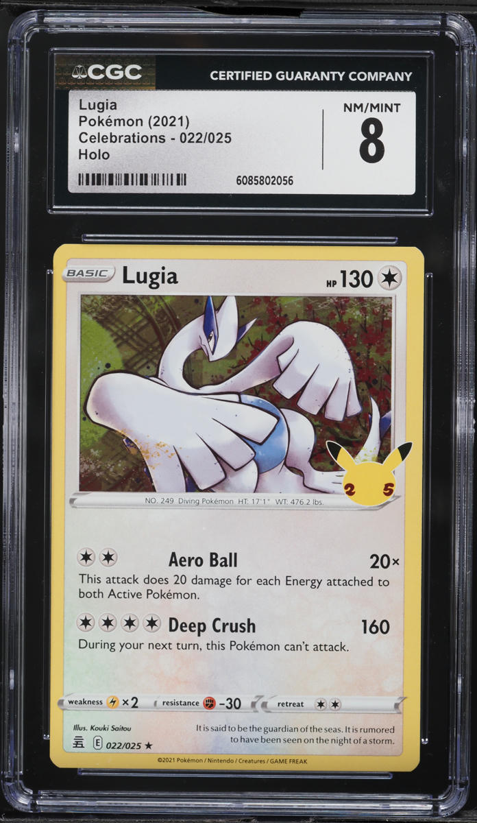 holographic lugia card PSA AUTO GEM MT MODUWA WATER ENERGY-HOLO Celebrate the incredible history of the TCG hobby by adding this Lugia 2000 Pokemon Neo Genesis Holo Rare #9 PSA Authenticated 7 Card to your vault 2021 Pokemon Sword & Shield