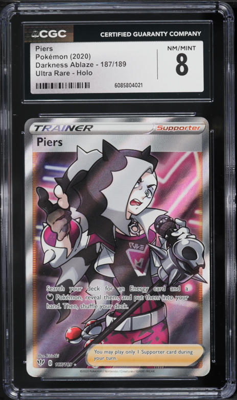 2021 Pokemon Japanese Sword & Shield VMAX Full Art Piers #264 CGC 10 GEM  MINT on Fanatics Collect