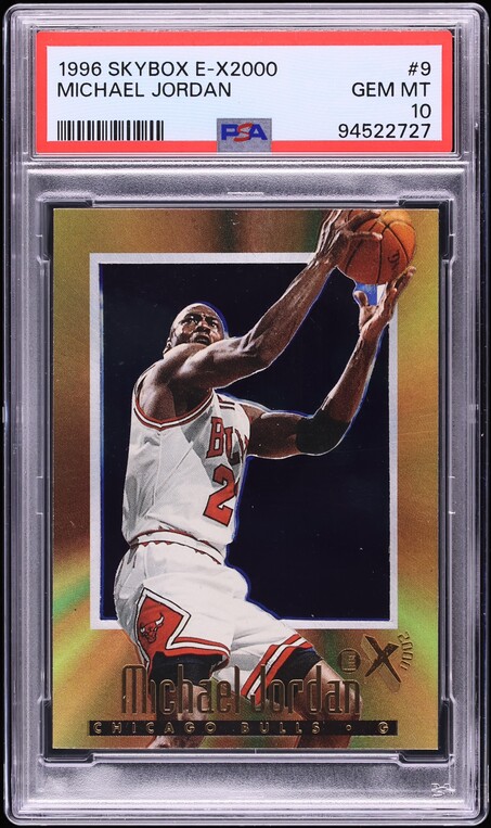 その他 1996 L MICHAEL JORDAN PSA 9 MINT 1996 Upper Deck Metal