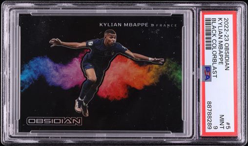 2021 Panini Obsidian Color Blast Black Tom Brady #CB-2 PSA 9 MINT