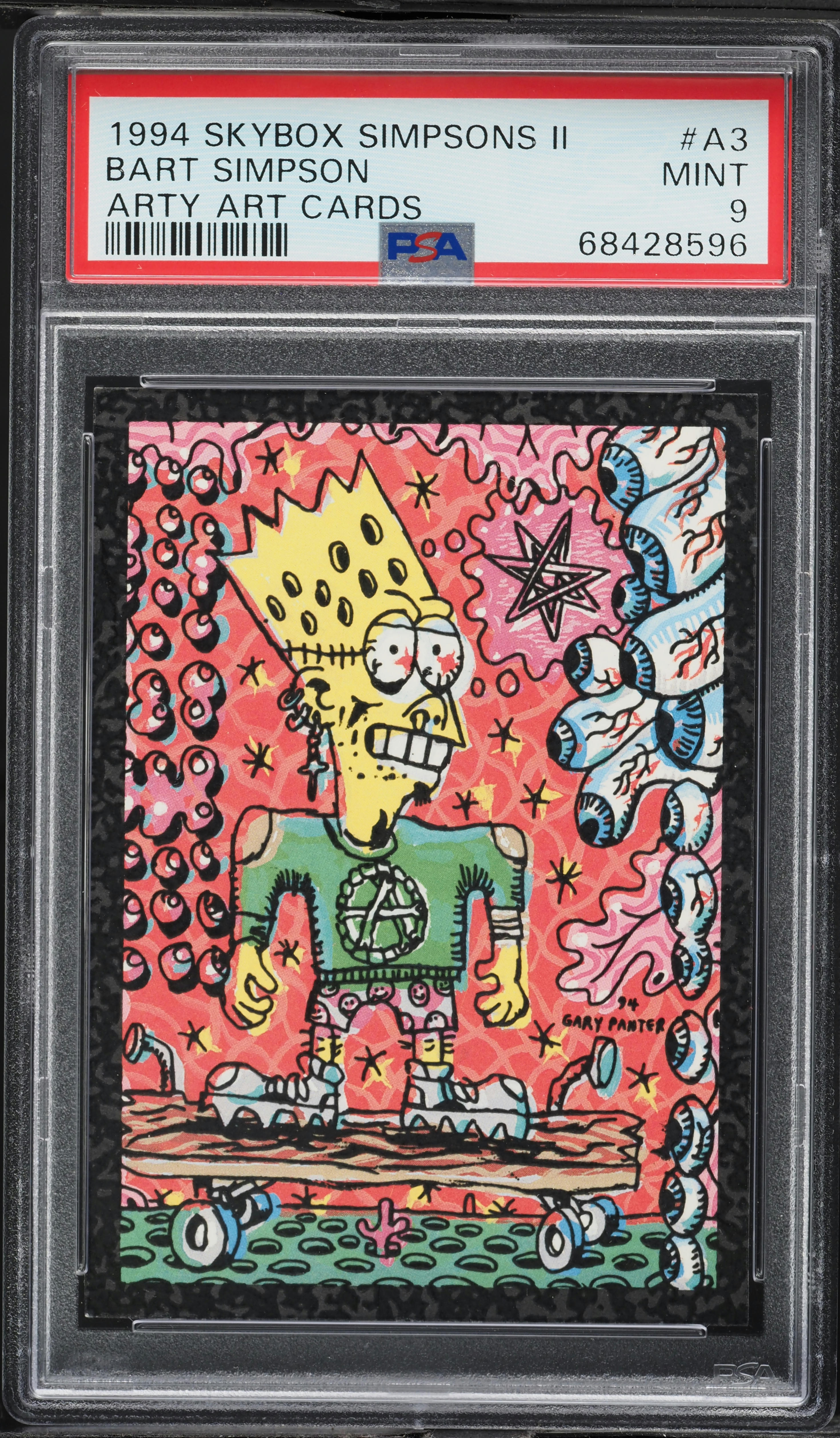Bongo Franchise Cards 1994 Skybox Simpsons Series 2 Sealed Pack