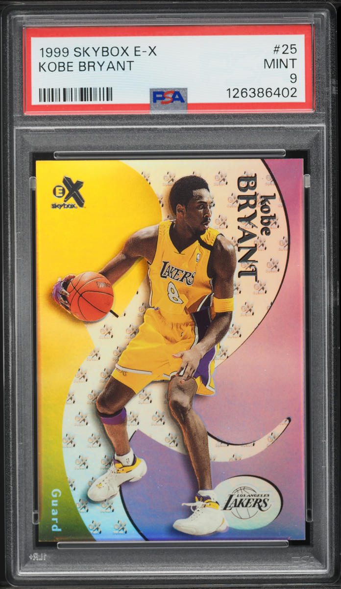1999 Skybox E-X Kobe Bryant #25 PSA 9 MINT
