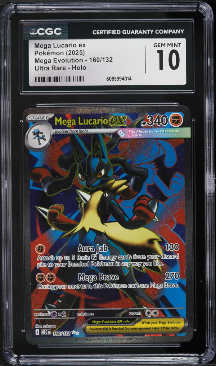 mega lucario card secret rare Rayquaza C LV. X DP47 2009 Holo Rare Supreme Victors Pokemon Card Near main image 0