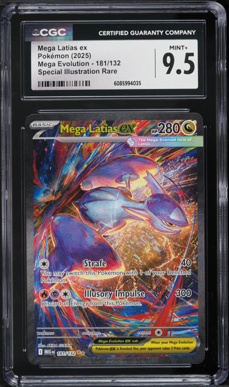 2025 Pokemon Mega Evolution Special Illustration Rare Mega Latias