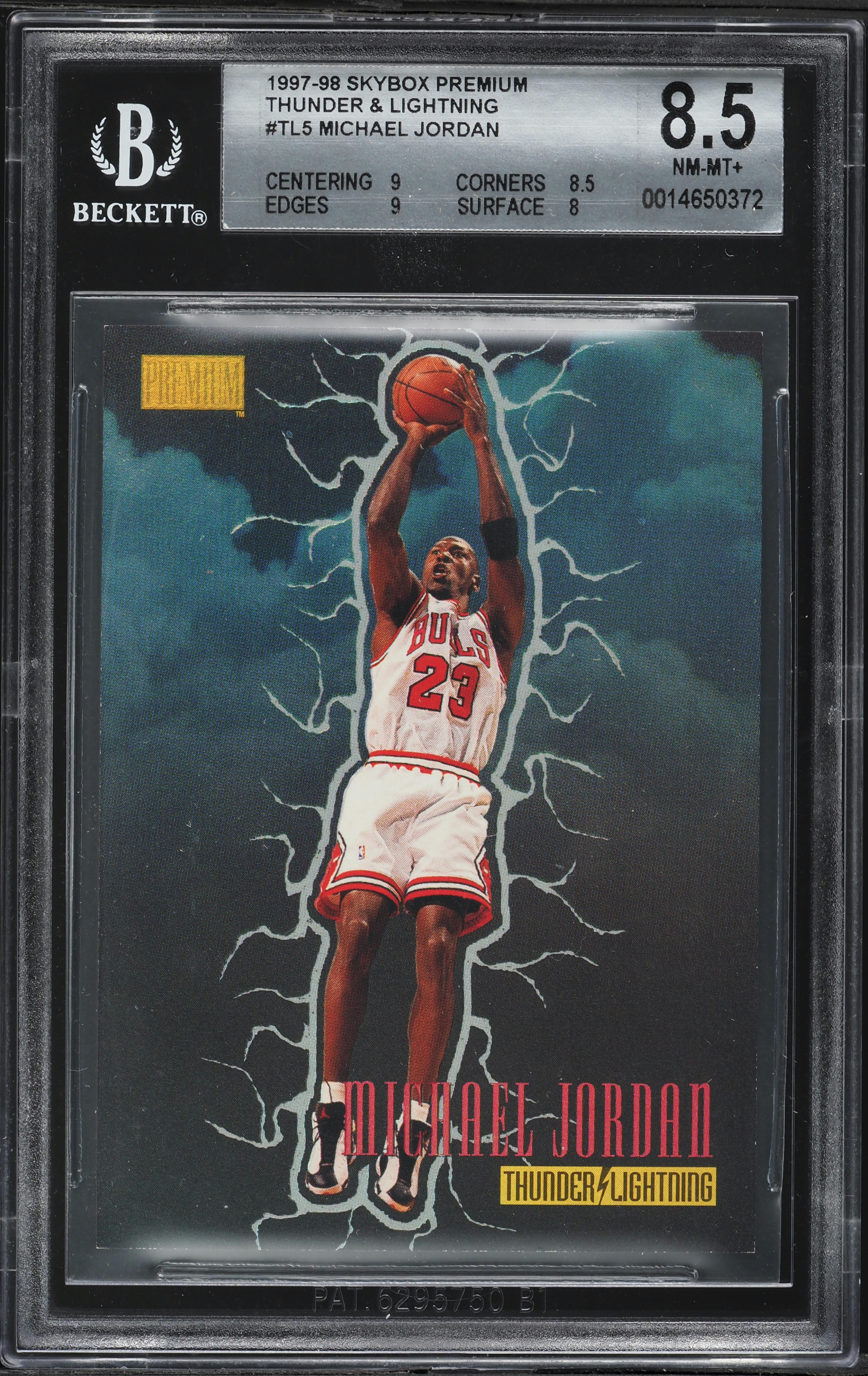 1997 Skybox Premium Thunder & Lightning Michael Jordan #TL5 BGS